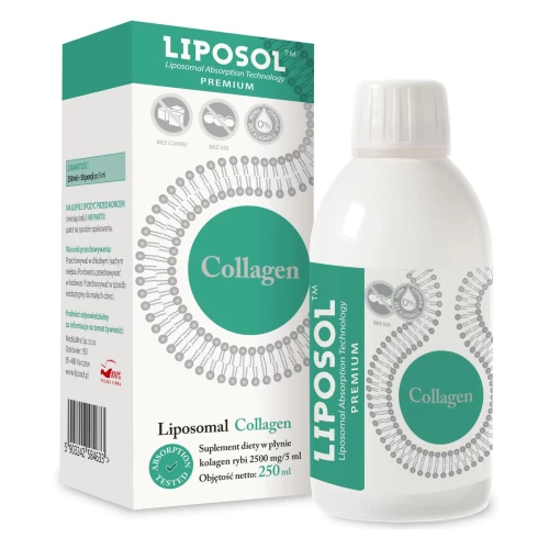 Liposol - Liposomalny Collagen rybi 5g - 250 ml